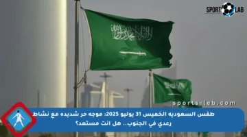طقس السعودية الخميس 31 يوليو 2025: موجة حر شديدة مع نشاط رعدي في الجنوب.. هل أنت مستعد؟